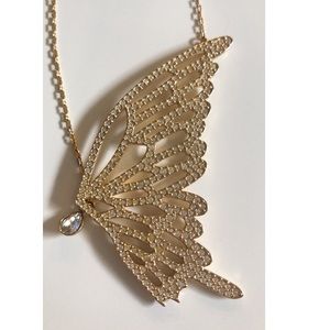 COPY - Swarovski butterfly necklace
